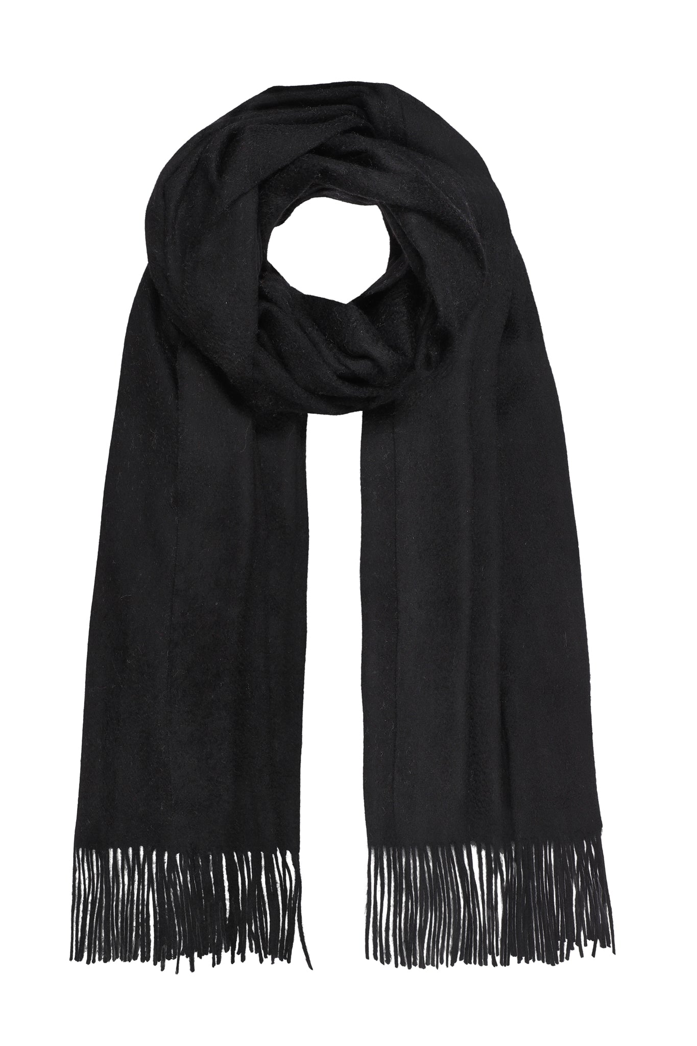 Kim 60 - Stor halsduk i cashmere - Svart