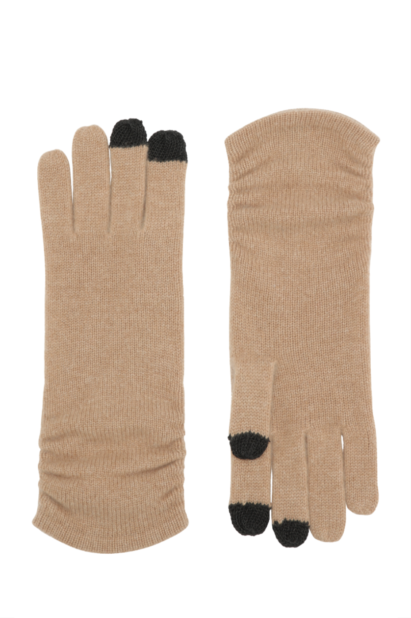 Touchvantar i cashmere - Kamel