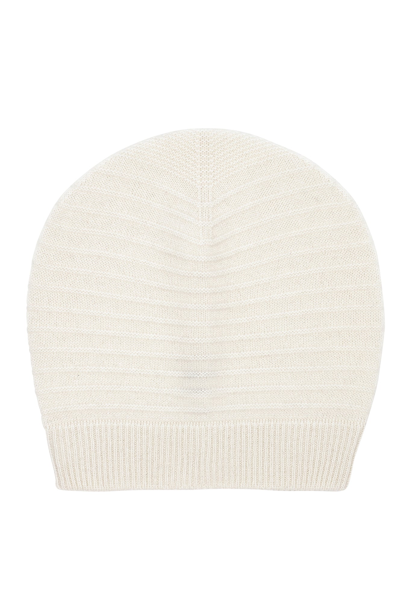 Beate - cashmeremössa (beanie) - Vit