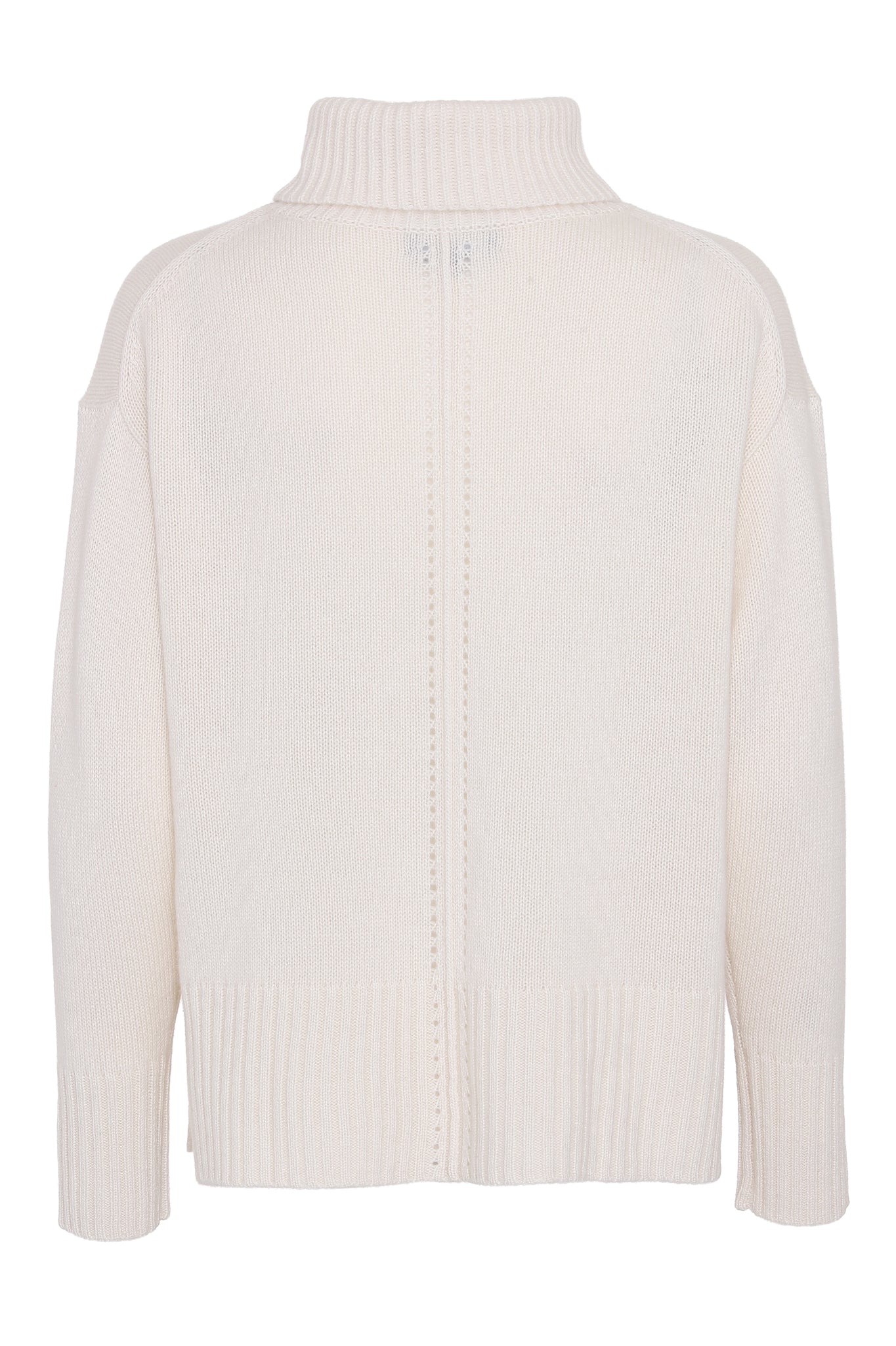 Marilyn - polotröja i cashmere - Vit