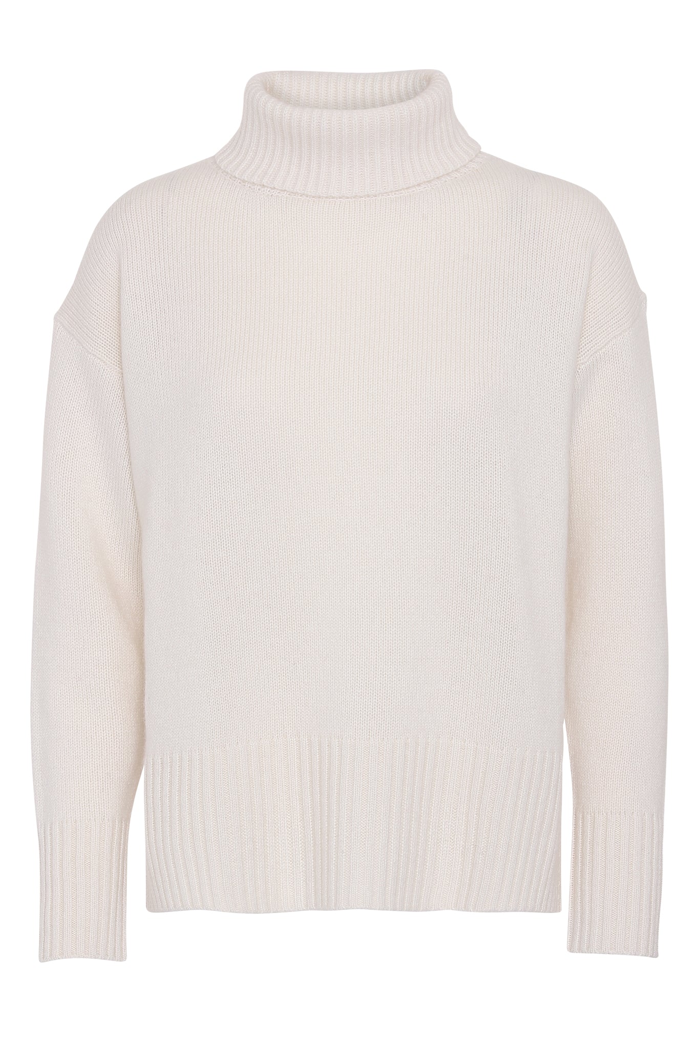 Marilyn - polotröja i cashmere - Vit