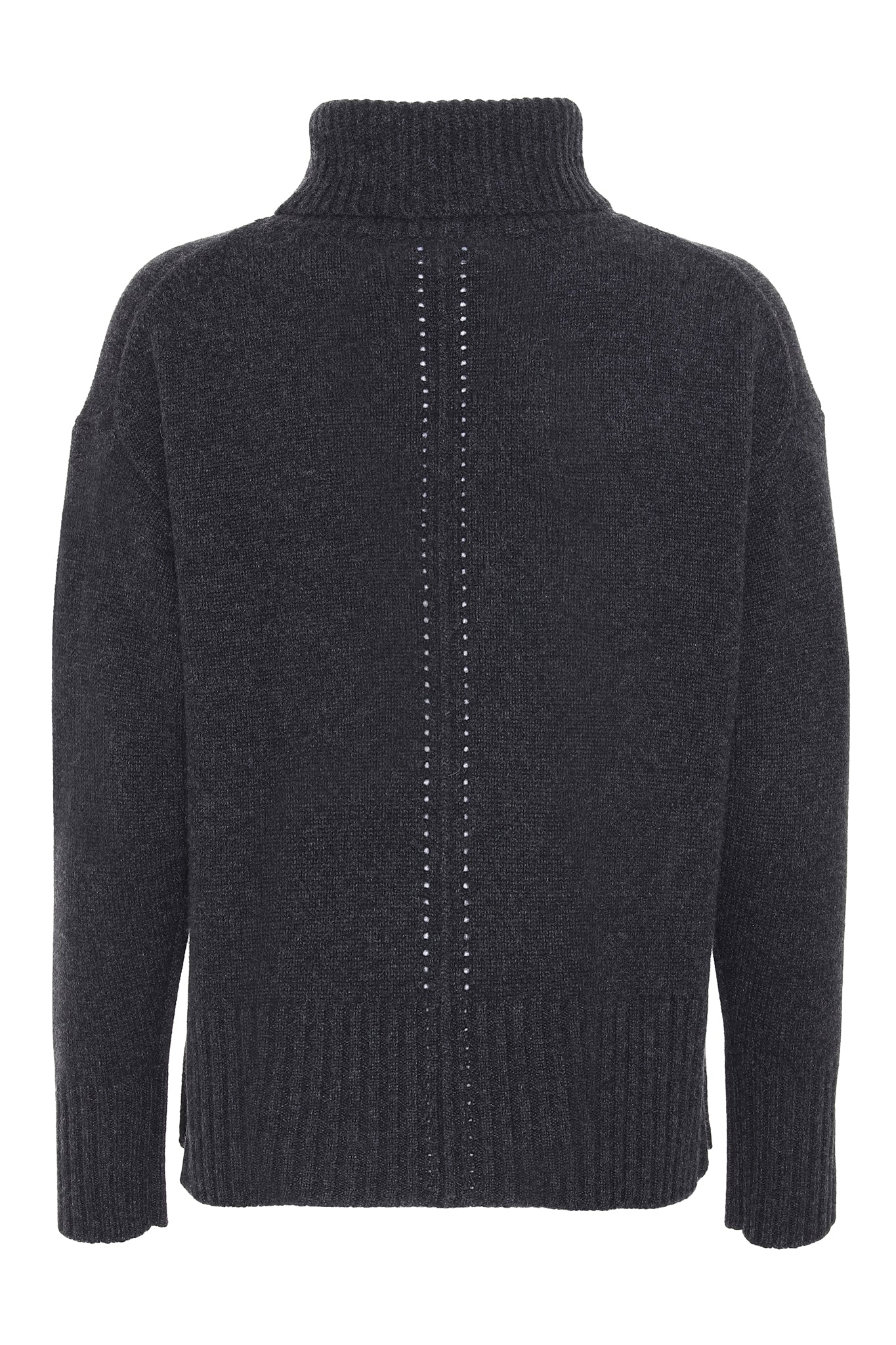 Marilyn - polotröja i cashmere - Mörkgrå