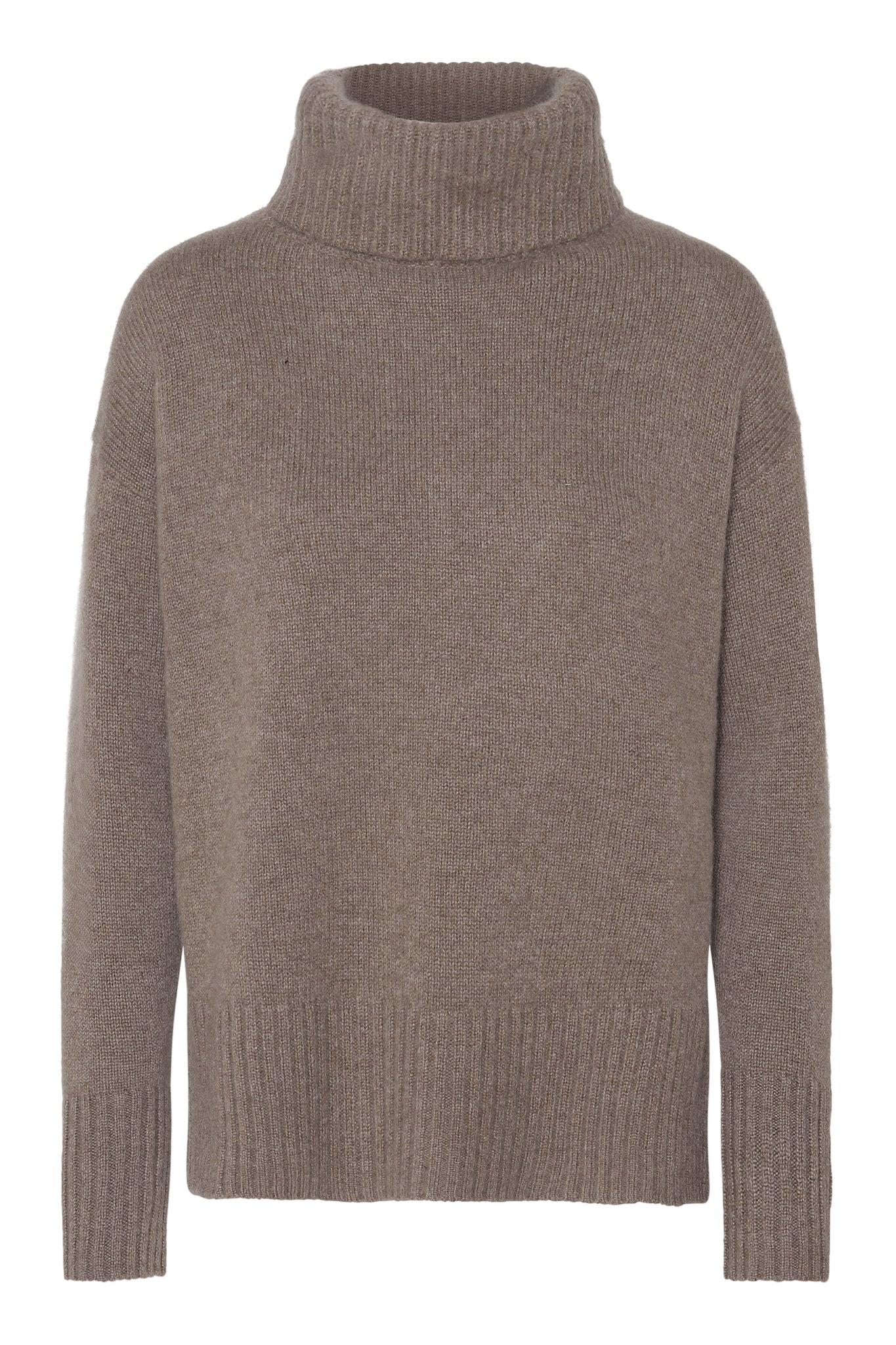 Marilyn - polotröja i cashmere - Ljusbrun