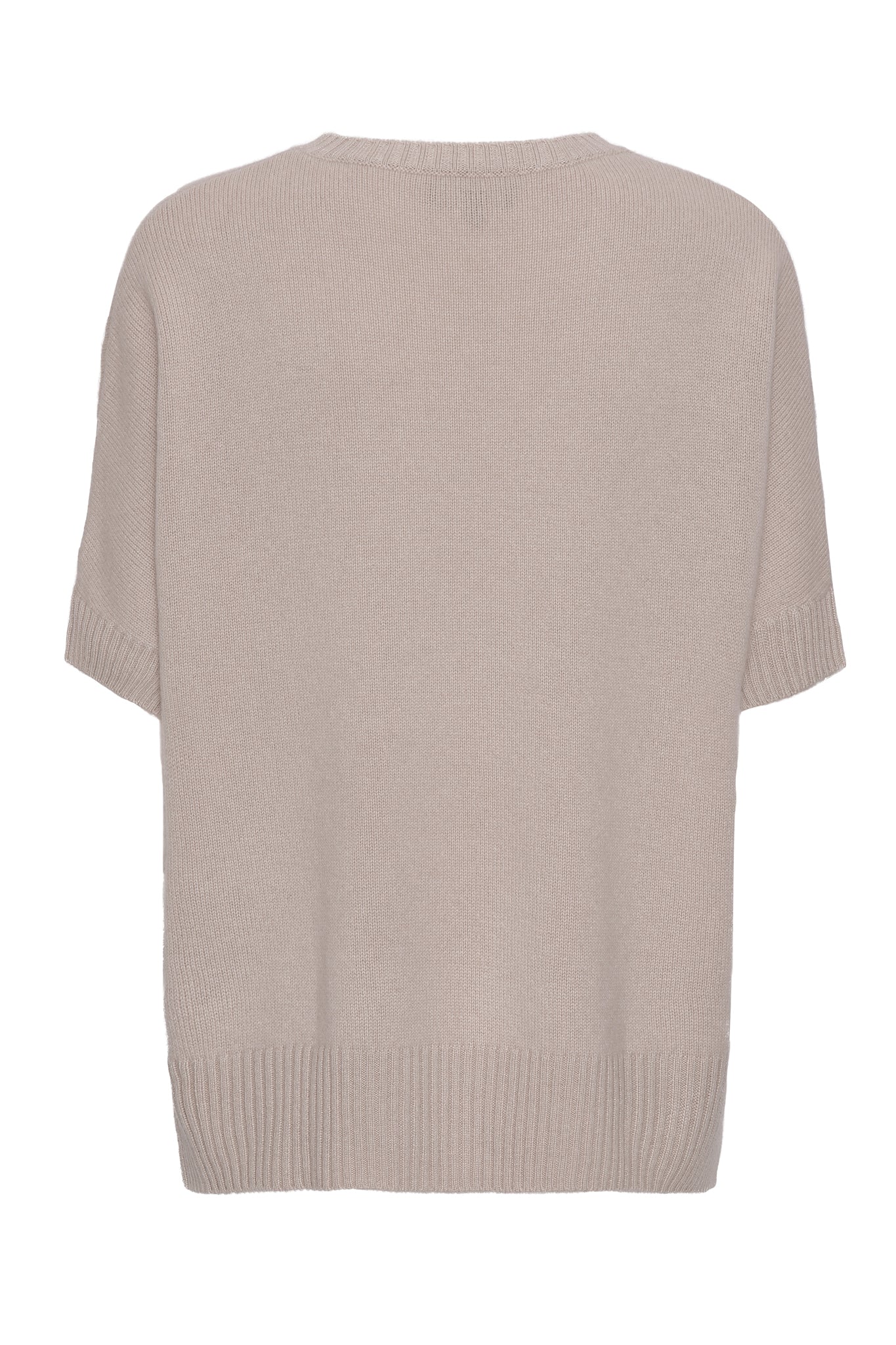 Tilde – T-poncho i cashmere - Sand