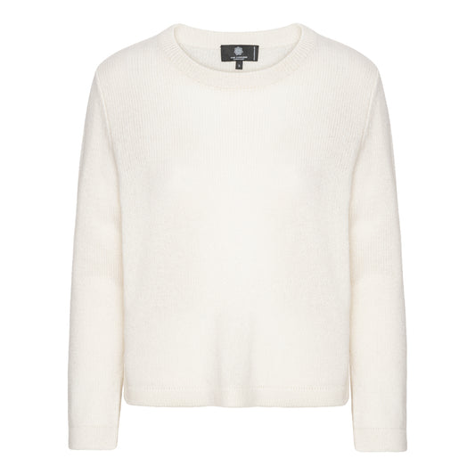 Anna - Cashmeretröja - Vit