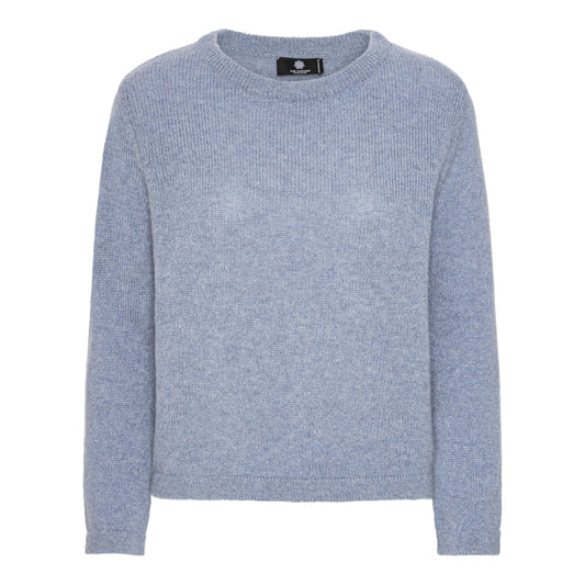 Anna - Cashmeretröja - Ljus denimblå