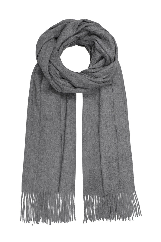 Kim 60 - Stor halsduk i cashmere - Grå