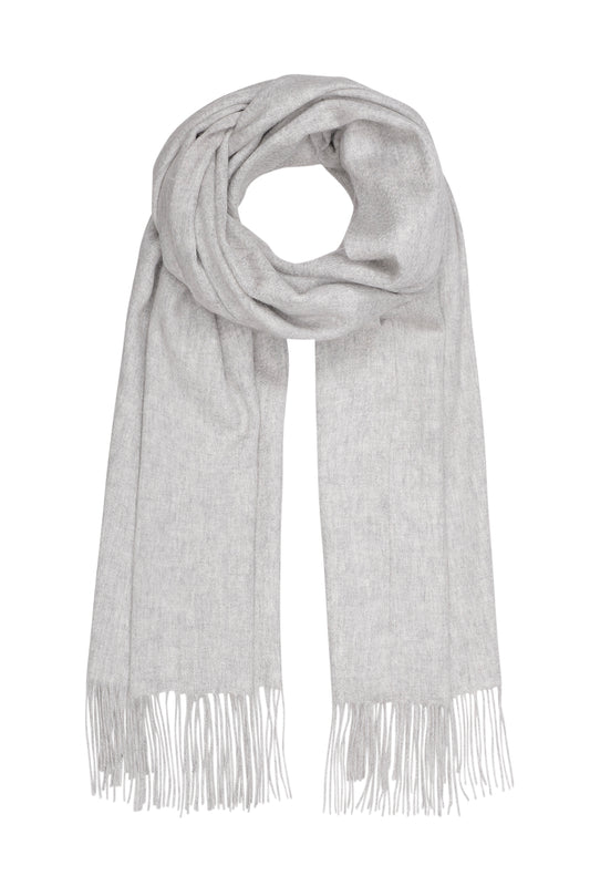 Kim 60 - Stor halsduk i cashmere - Ljusgrå