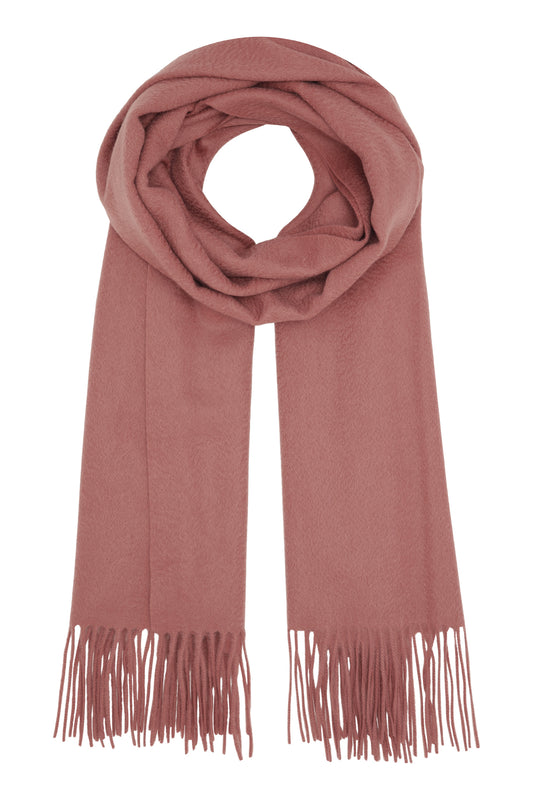 Kim 60 - Stor halsduk i cashmere - Gammalrosa
