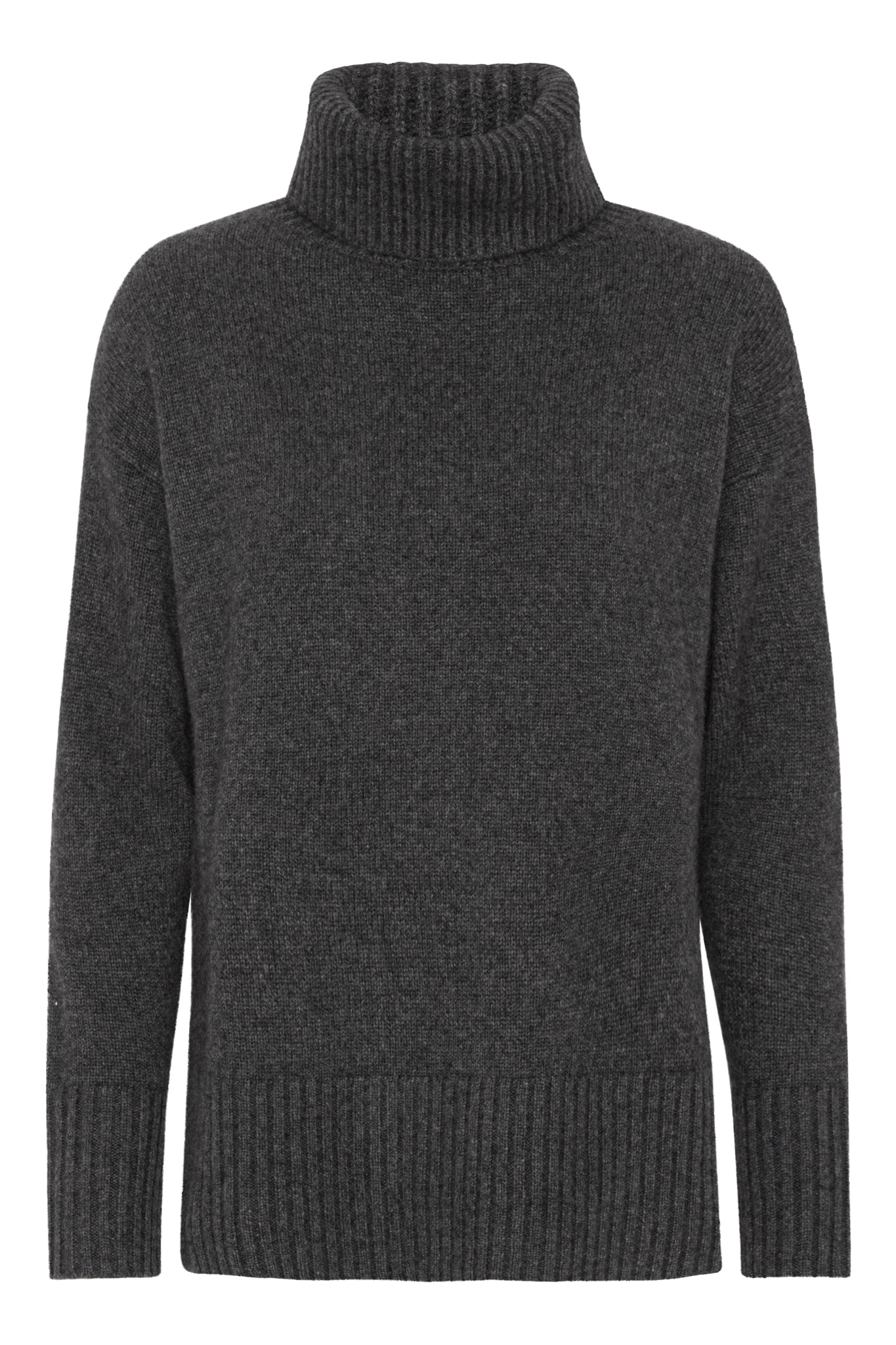 Marilyn - polotröja i cashmere - Espressobrun