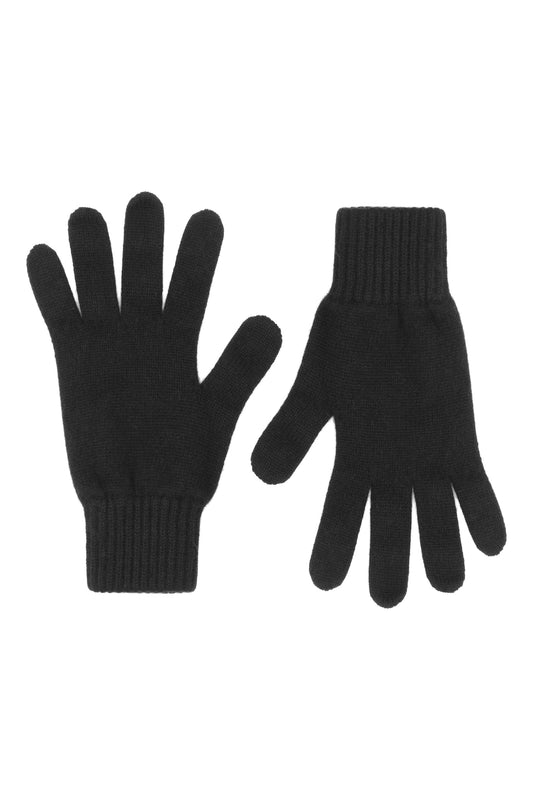 Cashmere handskar Skottland, Herr - Svarta