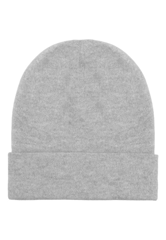 Tjock dubbel jersey Cashmere mössa Skottland - Silvergrå