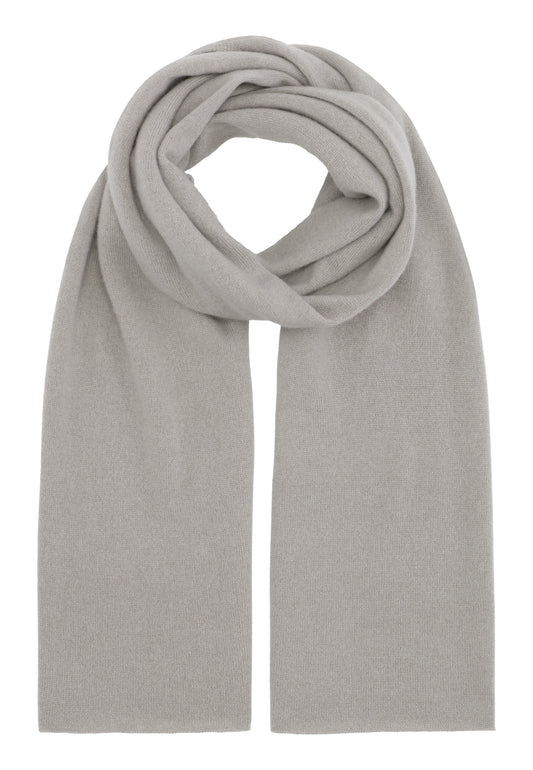 Alfa - klassisk halsduk i cashmere - Stone