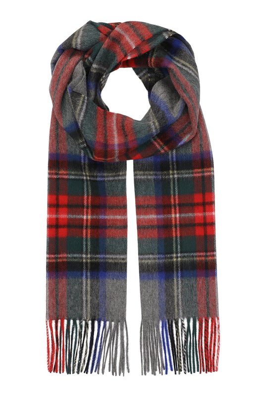 Kim 30 - Klassisk halsduk i cashmere - Rutig