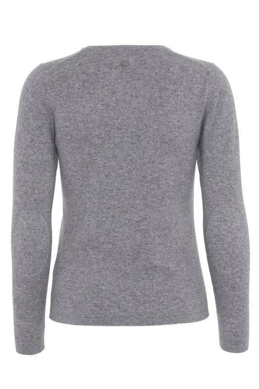 Alexia - cashmere cardigan - Varmgrå