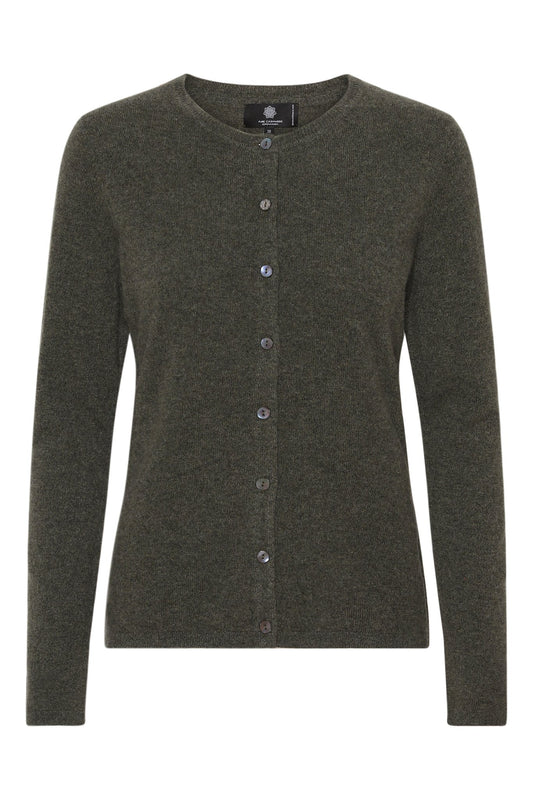 Alexia - cashmere cardigan - Army