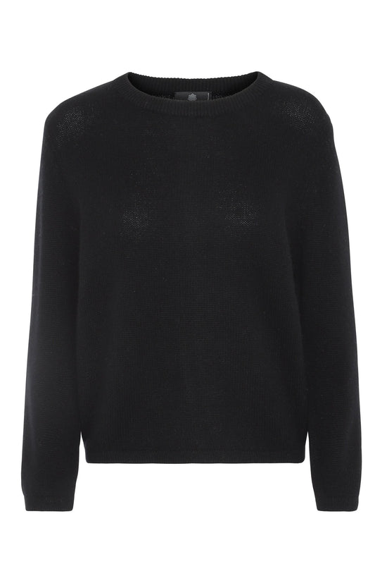 Anna - Cashmeretröja - Svart