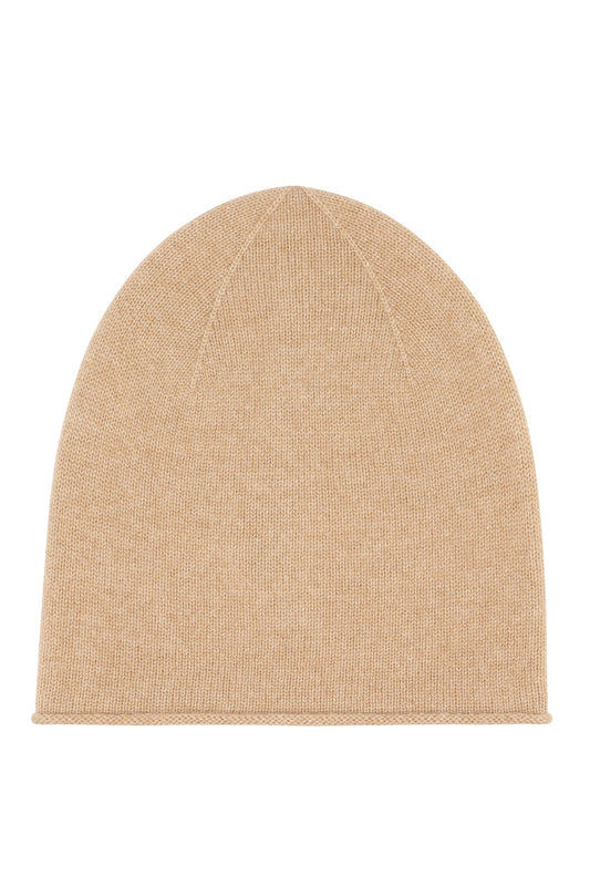 Bella - cashmeremössa (beanie) - Kamel